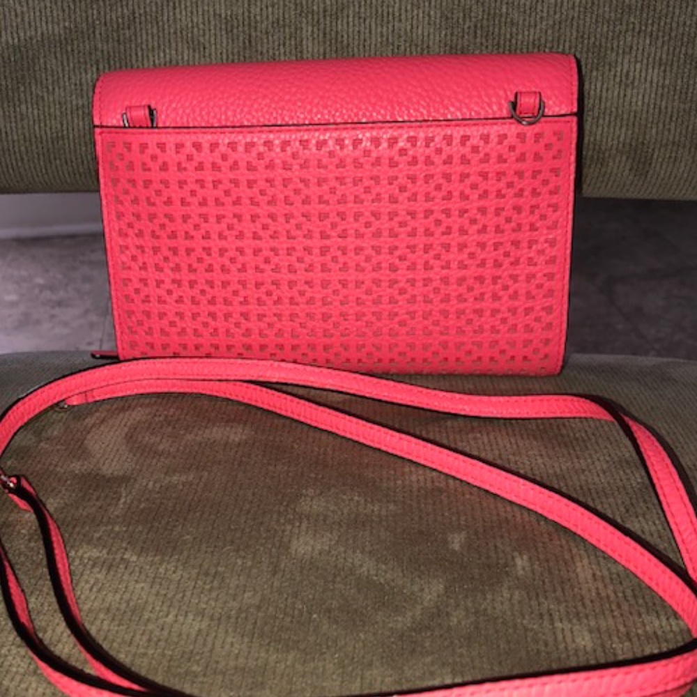 KATE SPADE CORAL SATCHEL! - Picture 7 of 7